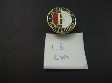 Feyenoord Rotterdam logo ( 1.6 cm) emaille uitvoering